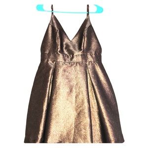 Bronze Fashion Nova Dress